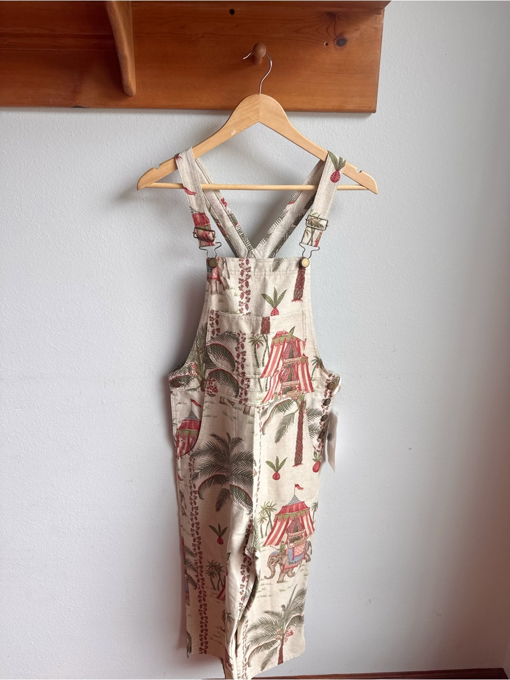 Citi Dress Circus Print Overalls
